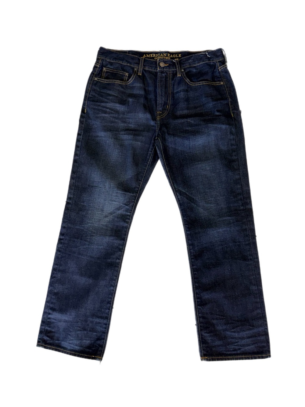 American Eagle Outfitters Dark Wash Straight Leg Jeans